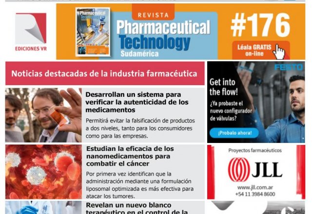 NOVEDADES EN LA INDUSTRIA FARMACEUTICA - EDICIONES VR