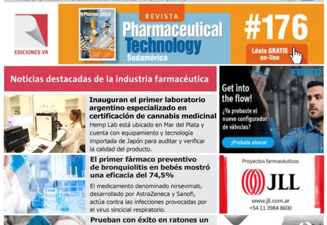 NOVEDADES EN LA INDUSTRIA FARMACEUTICA - EDICIONES VR