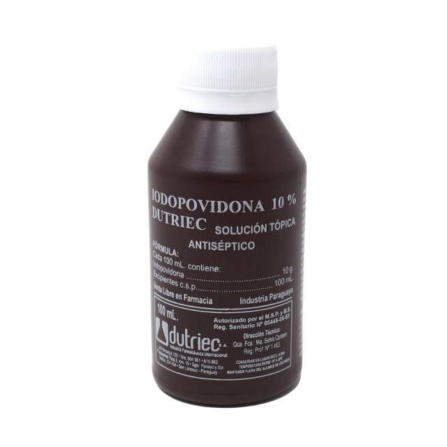 IODOPOVIDONA 10% DUTRIEC