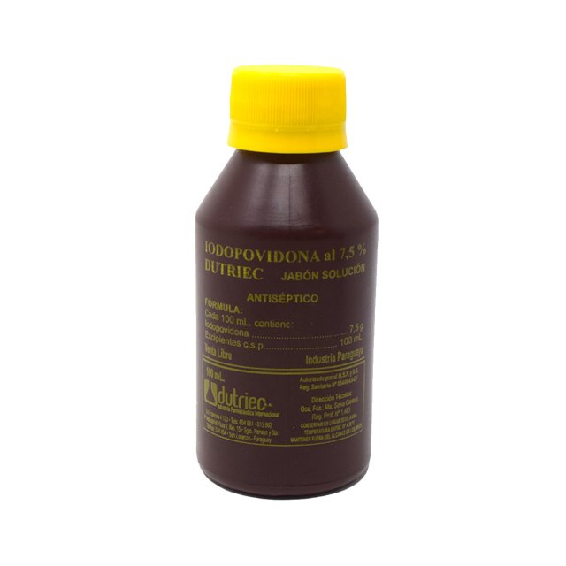 IODOPOVIDONA 7,5% DUTRIEC
