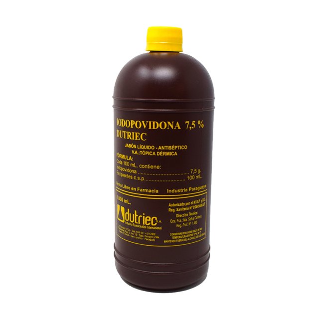 IODOPOVIDONA 7,5% DUTRIEC