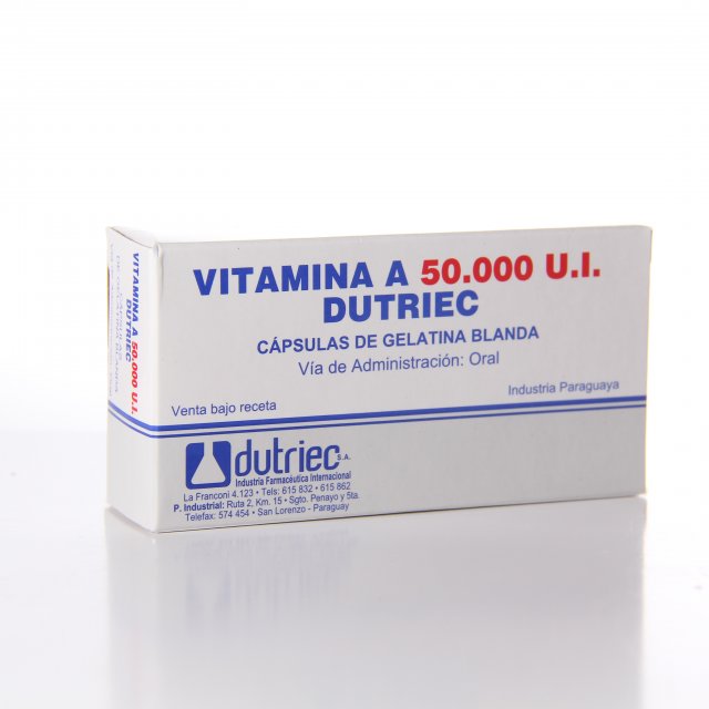 VITAMINA A 50.000 UI DUTRIEC