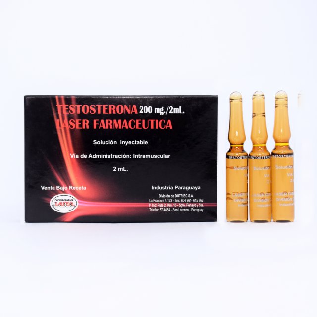 TESTOSTERONA 200 MG/2 ML