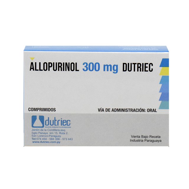 ALLOPURINOL 300MG X 20 COMPRIMIDOS