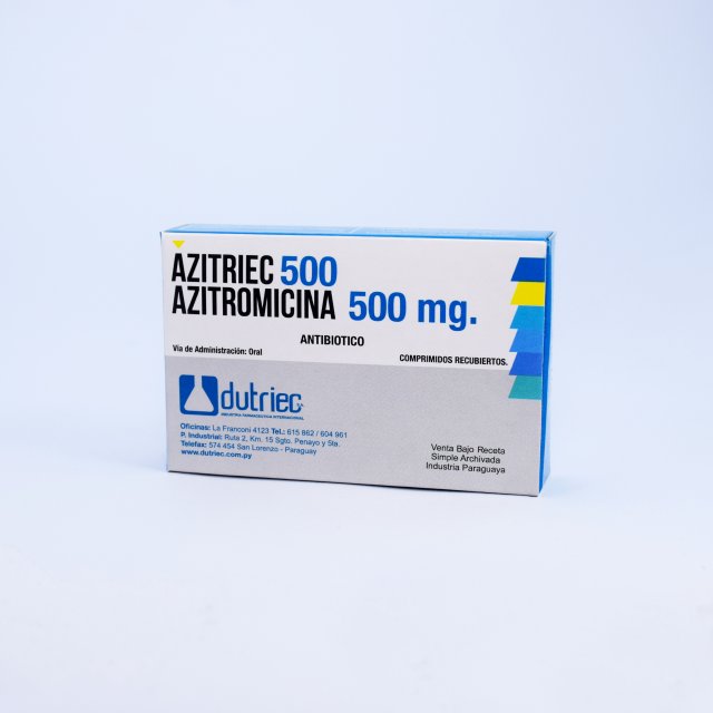 AZITRIEC  500 MG. DUTRIEC